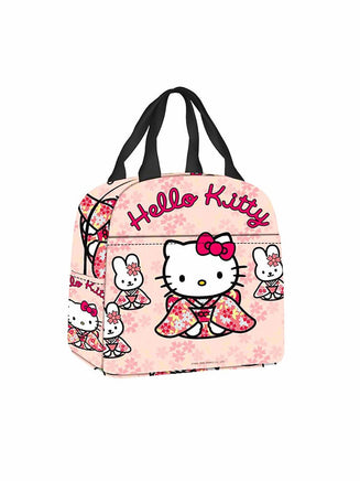 Hello Kitty Lunchbox Sanrio Students Portable Zipper Camping Picnic Bags Waterproof HK87 - Lusy Store LLC