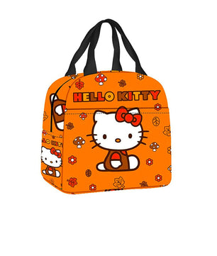 Hello Kitty Lunchbox Sanrio Students Portable Zipper Camping Picnic Bags Waterproof HK87 - Lusy Store LLC