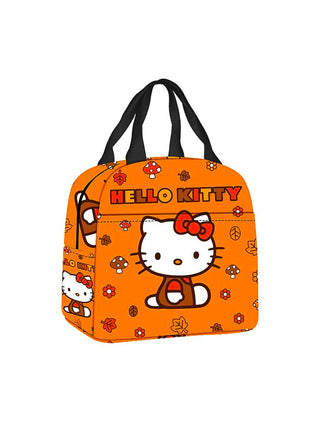 Hello Kitty Lunchbox Sanrio Students Portable Zipper Camping Picnic Bags Waterproof HK87 - Lusy Store LLC