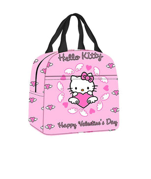 Hello Kitty Lunchbox Sanrio Students Portable Zipper Camping Picnic Bags Waterproof HK87 - Lusy Store LLC