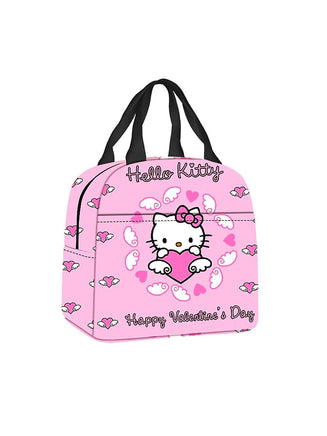 Hello Kitty Lunchbox Sanrio Students Portable Zipper Camping Picnic Bags Waterproof HK87 - Lusy Store LLC