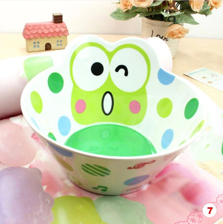 Hello Kitty Melody child Bowl With Food grade melamine Popular brands Bowl Slip-resistant Tableware Set - Lusy Store