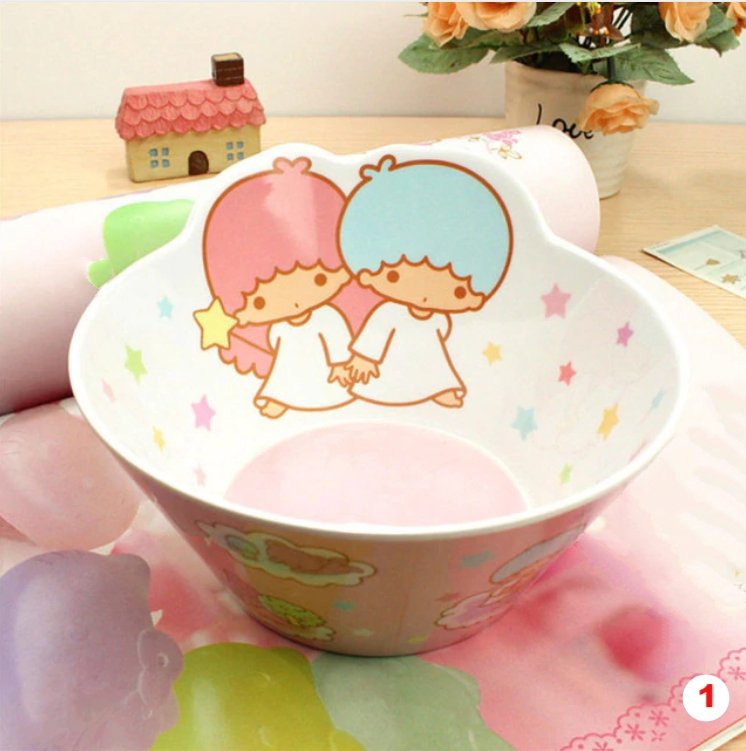 Hello Kitty Melody child Bowl With Food grade melamine Popular brands Bowl Slip-resistant Tableware Set - Lusy Store