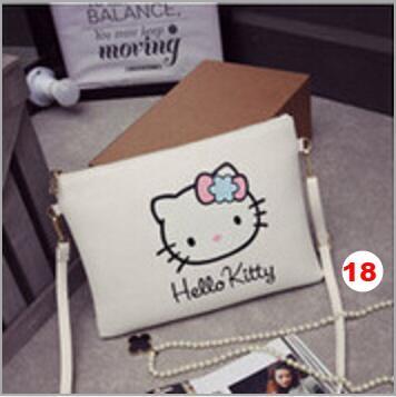Hello Kitty Messenger pochette sac femme obag mickey cartoon fashion cute hand with single shoulder slanted evening bag - Lusy Store
