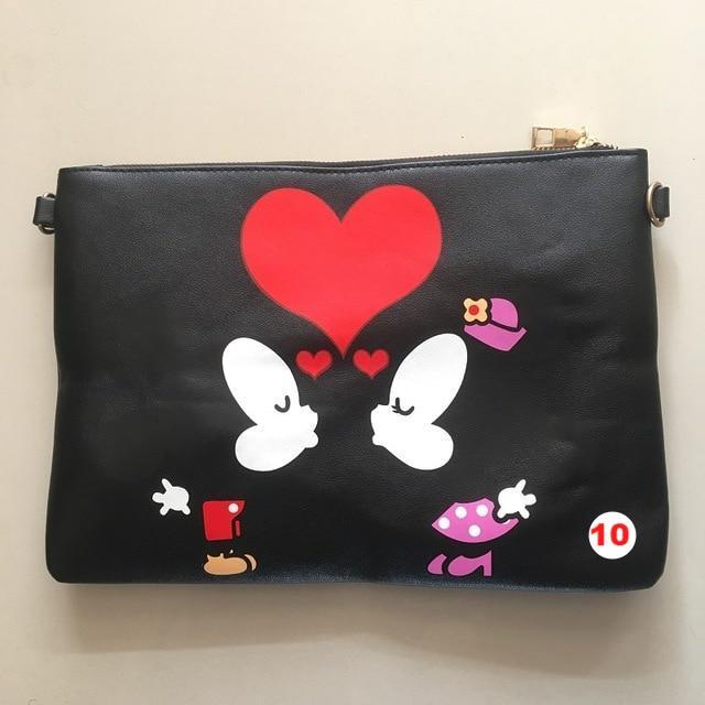 Hello Kitty Messenger pochette sac femme obag mickey cartoon fashion cute hand with single shoulder slanted evening bag - Lusy Store