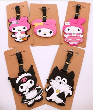 Hello kitty my melody frog Luggage Tag Travel Accessories Cute 9720 - Lusy Store