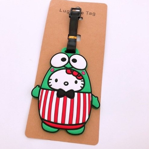 Hello kitty my melody frog Luggage Tag Travel Accessories Cute 9720 - Lusy Store