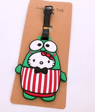 Hello kitty my melody frog Luggage Tag Travel Accessories Cute 9720 - Lusy Store