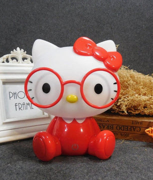 Hello Kitty Night Light Cartoon Led USB Night Lamps - Lusy Store