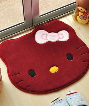 Hello Kitty non slip bath mats bathroom Foam Antiskid Washable Kitchen Rug Bath Soft Breathable Bathroom Toilet - Lusy Store