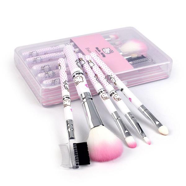 Hello Kitty Pink Cute brushes make up brushes pincel maquiagem - Lusy Store