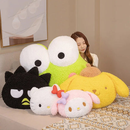 Hello Kitty Plush Big Size Sanrio My Melody Badtz Maru Keroppi Back Cushion Sanrio Pillow Gifts Girl - Lusy Store LLC