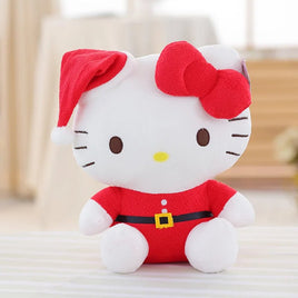 Hello Kitty Plush Christmas Doll Stuffed Plush Toy Cute and Soft Gift - Lusy Store LLC