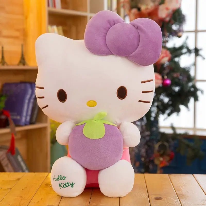 30cm~50cm Hot Kawaii Hello Kitty Plush Toys Pillow Doll Stuffed Animal  Plushies Home Decoration Peluche Girls Birthday Gifts
