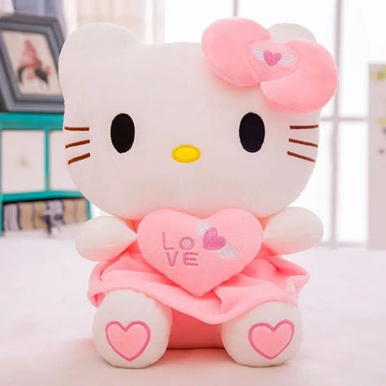 Hello Kitty Plush Kawaii Toy Stuffed Animal Pillow Plushies Home Decoration Girls Birthday Gift - Lusy Store LLC