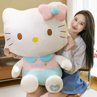 Hello Kitty Plush Sanrio Doll Cartoon Creative Cute Plush Room Pillow Decoration Gift - Lusy Store LLC