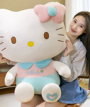 Hello Kitty Plush Sanrio Doll Cartoon Creative Cute Plush Room Pillow Decoration Gift - Lusy Store LLC