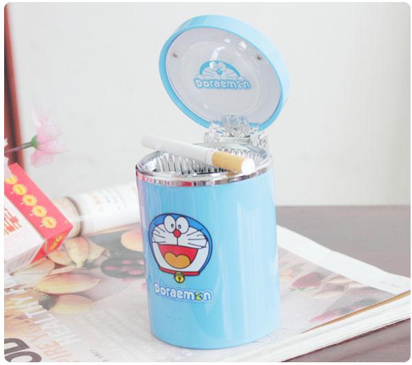Hello Kitty Portable Car Led Lamp Smoke Ash Cylinder Holder - Lusy Store