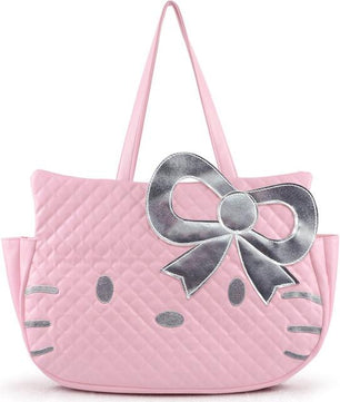 Hello Kitty PU Handbag Girl's Women's High Capacity Travel Casual Messenger Bags Shoulder Tote - Lusy Store