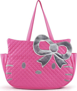 Hello Kitty PU Handbag Girl's Women's High Capacity Travel Casual Messenger Bags Shoulder Tote - Lusy Store