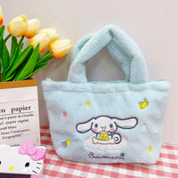 Hello Kitty Purse Melody Cinnamoroll Kulomi Handbag Cartoon Plush Purse Gift C98 - Lusy Store