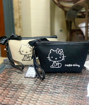 Hello Kitty Purse Portable Cosmetic Bag Women Bag Makeup Purse for Women C101 - Lusy Store