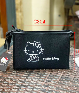 Hello Kitty Purse Portable Cosmetic Bag Women Bag Makeup Purse for Women C101 - Lusy Store