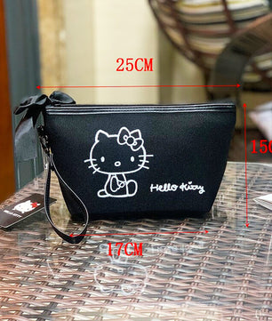 Hello Kitty Purse Portable Cosmetic Bag Women Bag Makeup Purse for Women C101 - Lusy Store