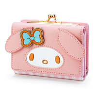 Hello Kitty Purse Sanrio Pocketbook My Melody PU Leather Wallet C96 Melody 4.3"x3.5"x1.4"