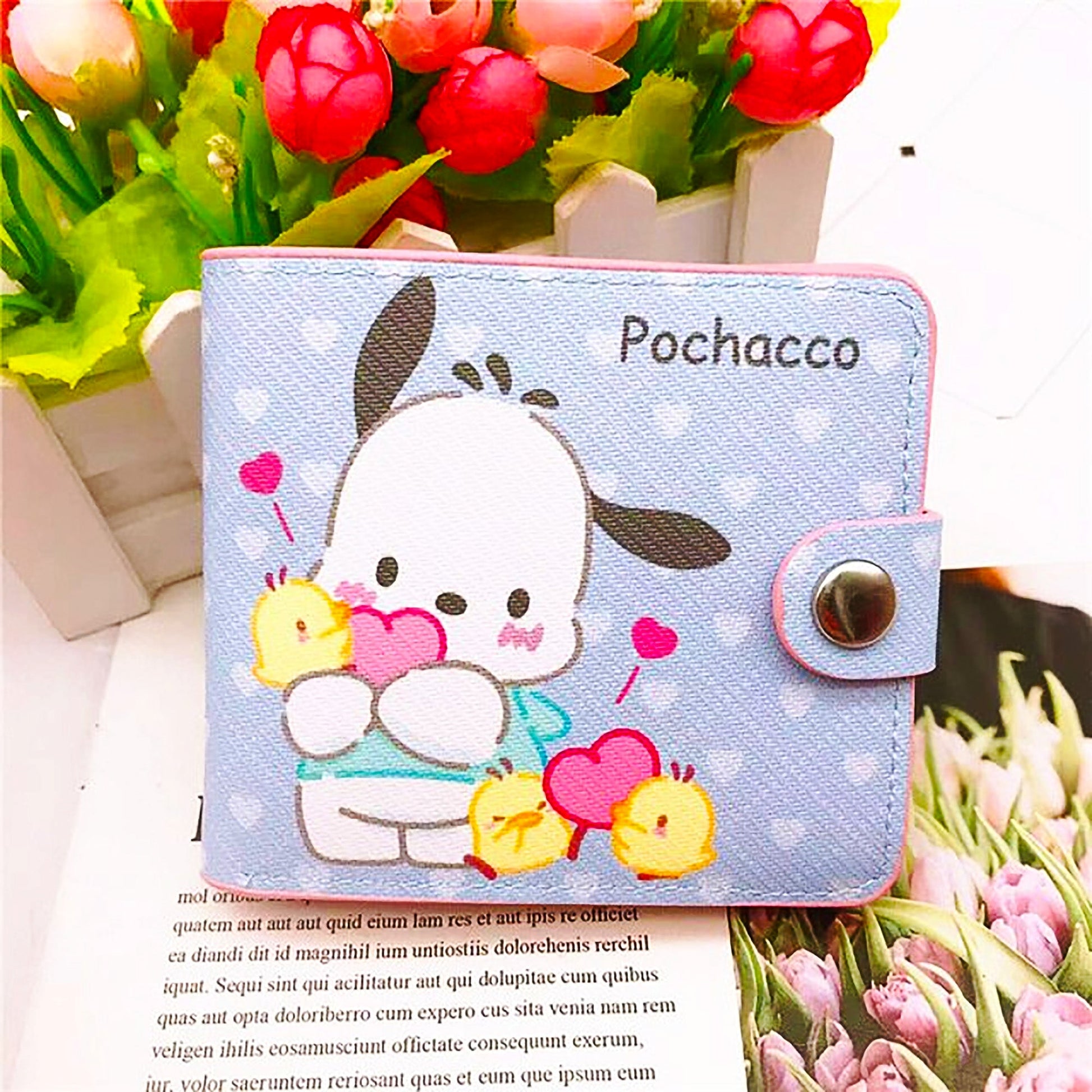 Hello Kitty Purse Sanrio Pocketbook My Melody PU Leather Wallet C96b - Lusy Store