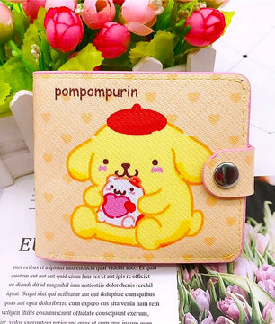 Hello Kitty Purse Sanrio Pocketbook My Melody PU Leather Wallet C96b - Lusy Store