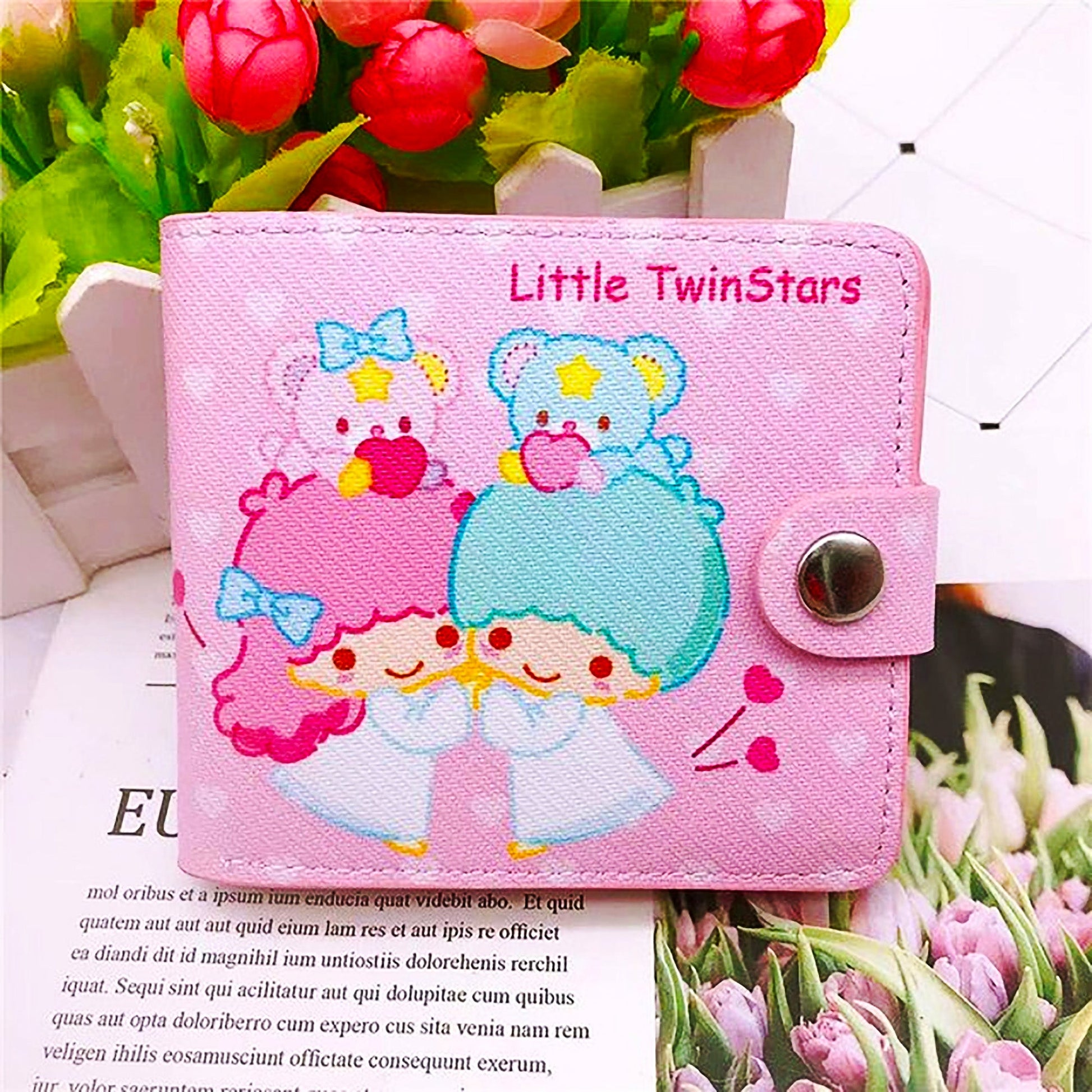 Hello Kitty Purse Sanrio Pocketbook My Melody PU Leather Wallet C96b - Lusy Store
