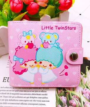 Hello Kitty Purse Sanrio Pocketbook My Melody PU Leather Wallet C96b - Lusy Store