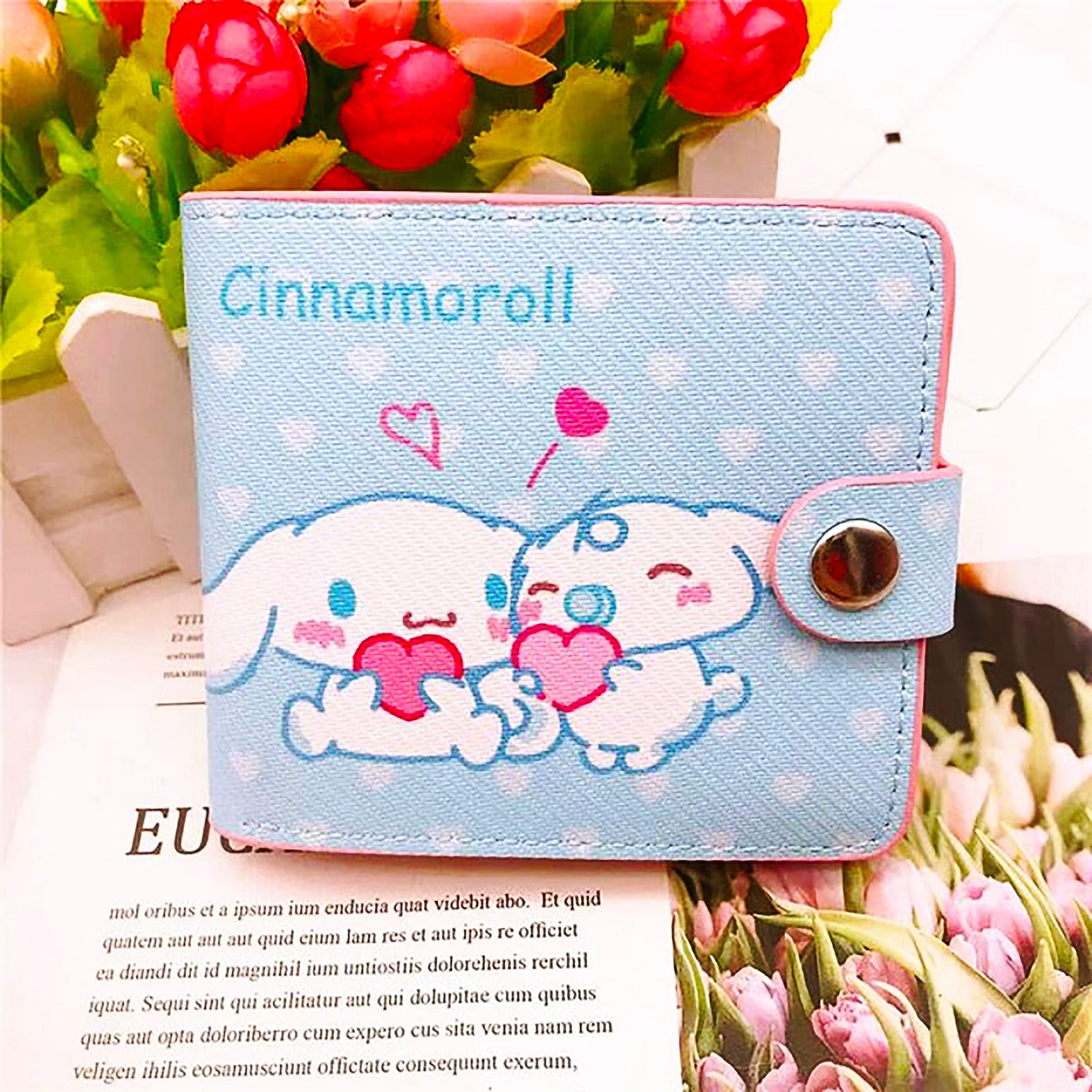 Hello Kitty Purse Sanrio Pocketbook My Melody PU Leather Wallet C96b - Lusy Store