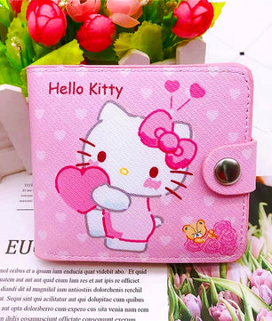 Hello Kitty Purse Sanrio Pocketbook My Melody PU Leather Wallet C96d - Lusy Store