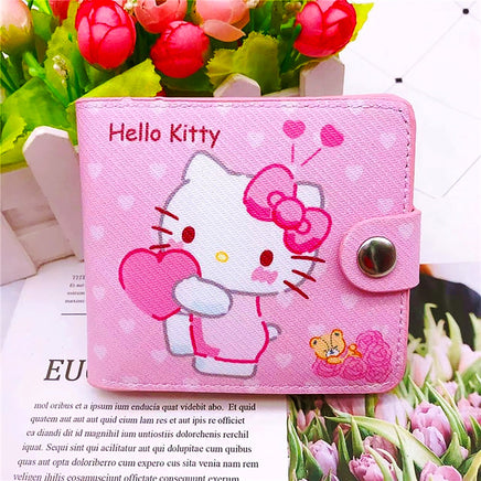 Hello Kitty Purse Sanrio Pocketbook My Melody PU Leather Wallet C96d - Lusy Store