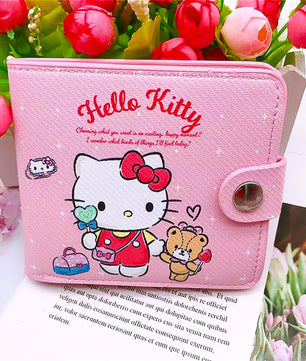 Hello Kitty Purse Sanrio Pocketbook My Melody PU Leather Wallet C96d - Lusy Store