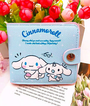 Hello Kitty Purse Sanrio Pocketbook My Melody PU Leather Wallet C96e - Lusy Store