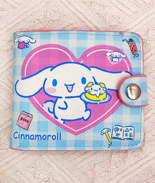 Hello Kitty Purse Sanrio Pocketbook My Melody PU Leather Wallet C96e - Lusy Store