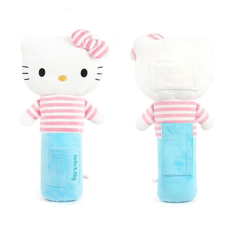 Hello Kitty Seat Belt Cover PP Cotton Auto Belt Covers For Kids Pink Safety Seat Belt Shoulder Pads - Lusy Store