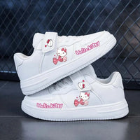 Hello Kitty Shoes Cute Casual Sneakers Girls Boys Youth Running Fashion Sports Shoes - Lusy Store LLC