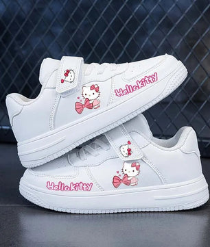 Hello Kitty Shoes Cute Casual Sneakers Girls Boys Youth Running Fashion Sports Shoes - Lusy Store LLC