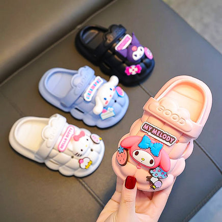 Hello Kitty Shoes Hole Sandals Girl Boy Quick Drying Shoes Gifts S79 - Lusy Store