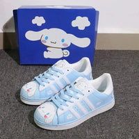 Hello Kitty Shoes Kawaii Cinnamoroll Girl Casual Sneakers Anime Comfortable Running Sport Shoes - Lusy Store LLC