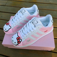 Hello Kitty Shoes Kawaii Cinnamoroll Girl Casual Sneakers Anime Comfortable Running Sport Shoes - Lusy Store LLC