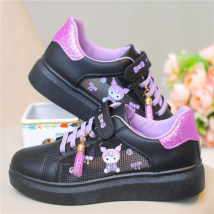 Hello Kitty Shoes Kuromi Cinnamoroll Childrens Breathable Lightweight Cute Sneakers Gift S77 - Lusy Store