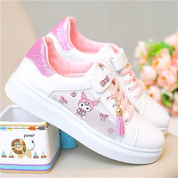 Hello Kitty Shoes Kuromi Cinnamoroll Childrens Breathable Lightweight Cute Sneakers Gift S77 - Lusy Store