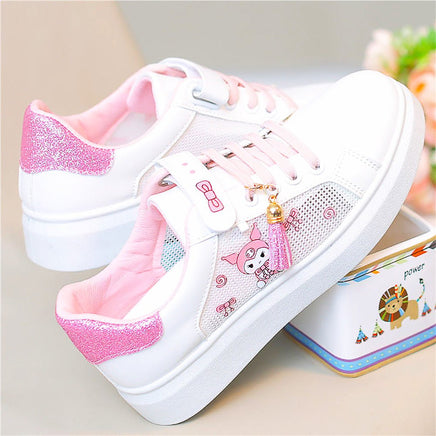 Hello Kitty Shoes Kuromi Cinnamoroll Childrens Breathable Lightweight Cute Sneakers Gift S77 - Lusy Store