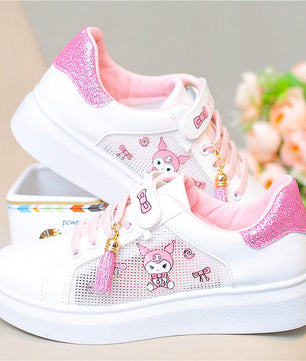 Hello Kitty Shoes Kuromi Cinnamoroll Childrens Breathable Lightweight Cute Sneakers Gift S77 - Lusy Store