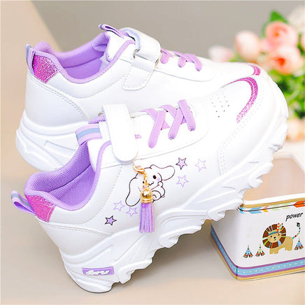 Hello Kitty Shoes New Sneakers Kawaii Running Shoes Children Outdoor Casual S85 - Lusy Store